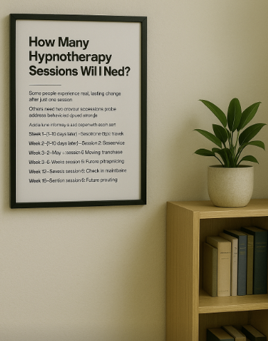 How many sesison do I need