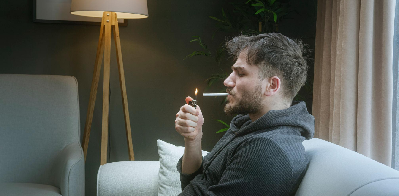 Lighting up Smoking is tough to quit