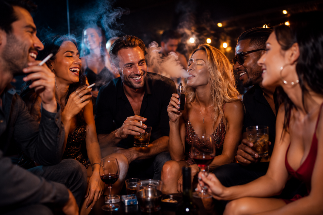 Here is where habit starts SMoking is a dangerous habit