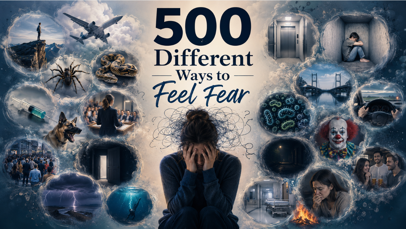 500 Phobias 500 Fears